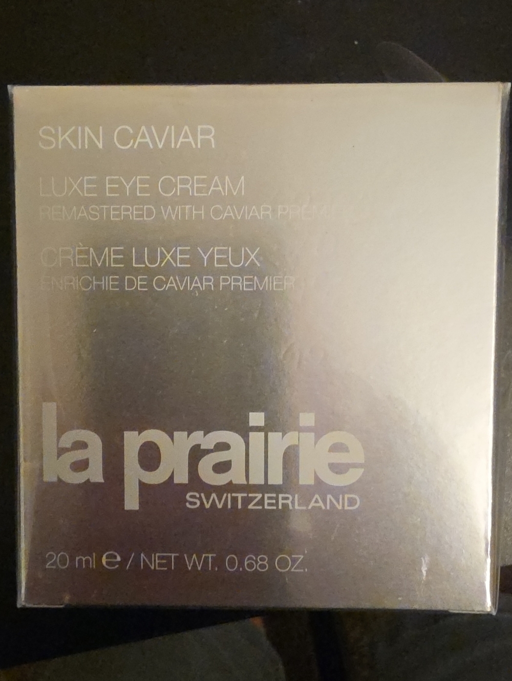 La Prairie Skin Caviar Luxe Eye Cream - Metallic Silver
